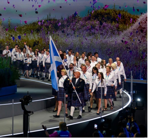 More Info for GLASGOW 2026 BEGINS WITH SPECTACULAR OPENING CEREMONY
