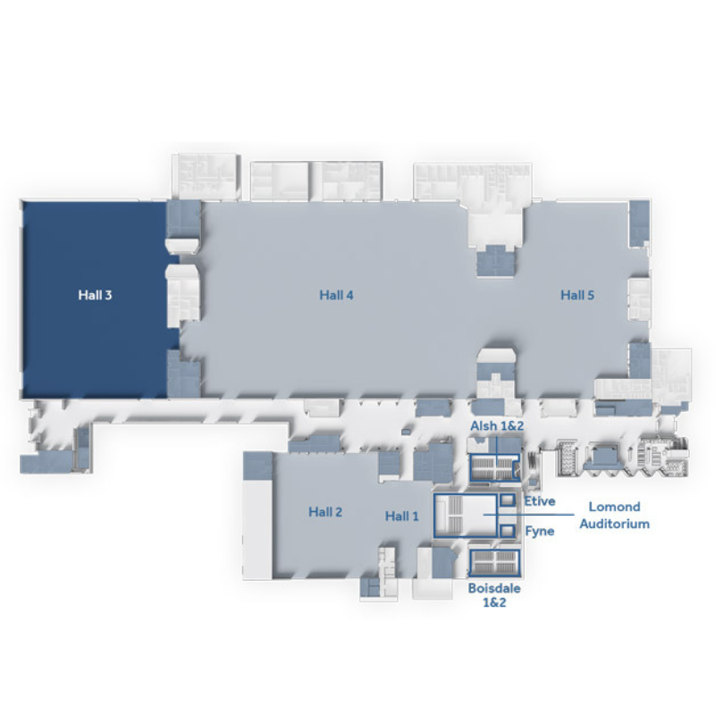 Hall 3 floorplan
