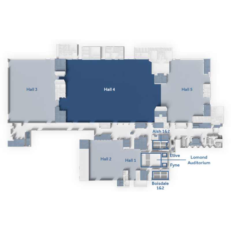 Hall 4 floorplan