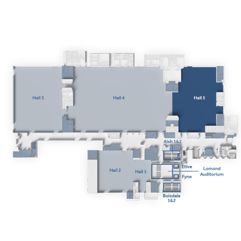 Hall 5 floorplan