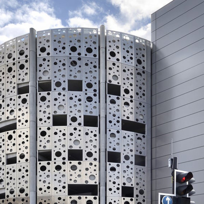 Outside of SEC multi-storey car park