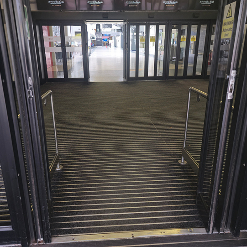 Entrance of SEC Centre with accessible doors