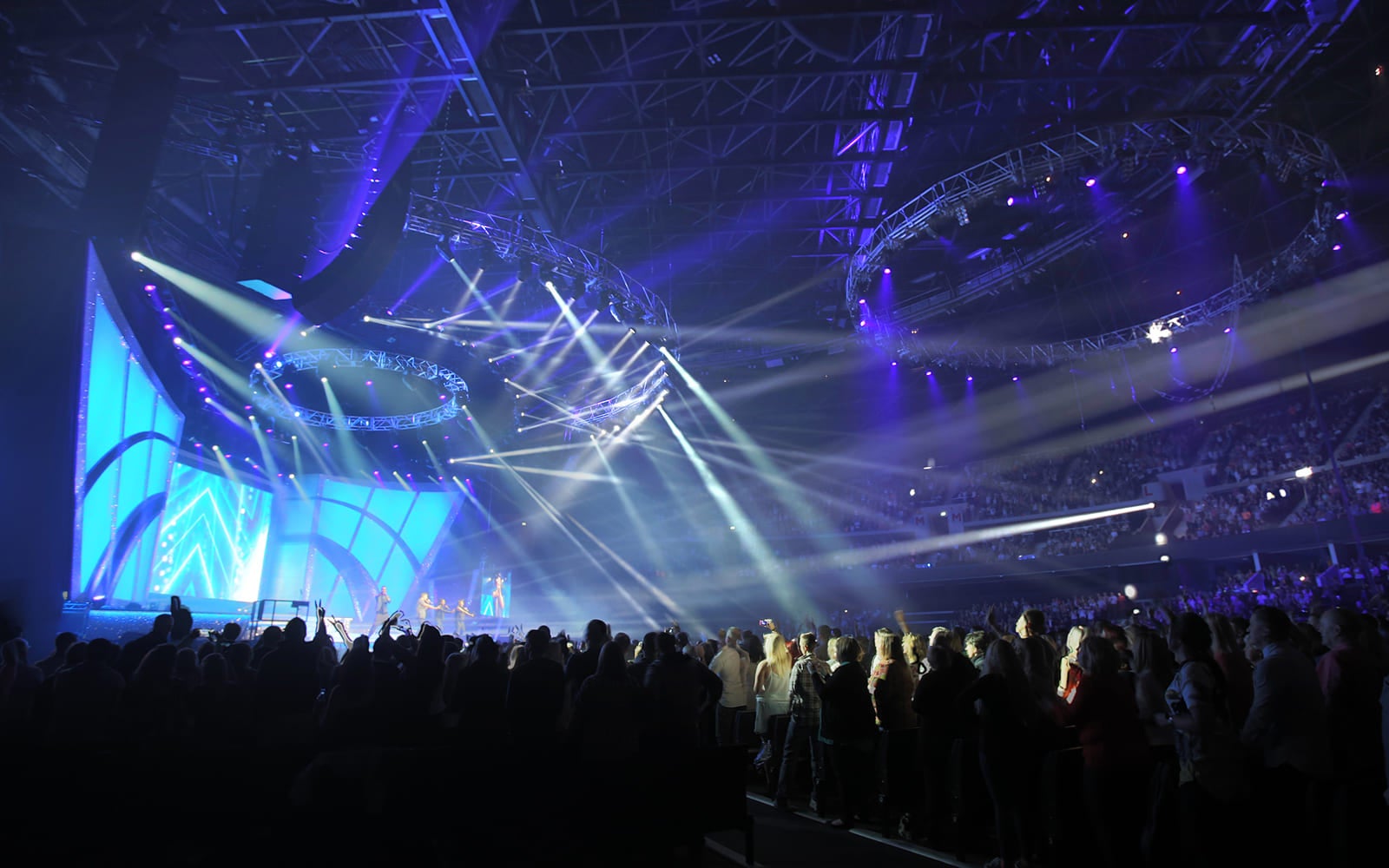 Ant & Dec show in the OVO Hydro