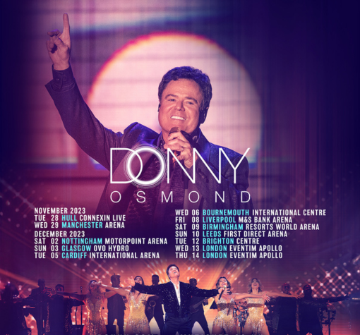 donny osmond tour glasgow