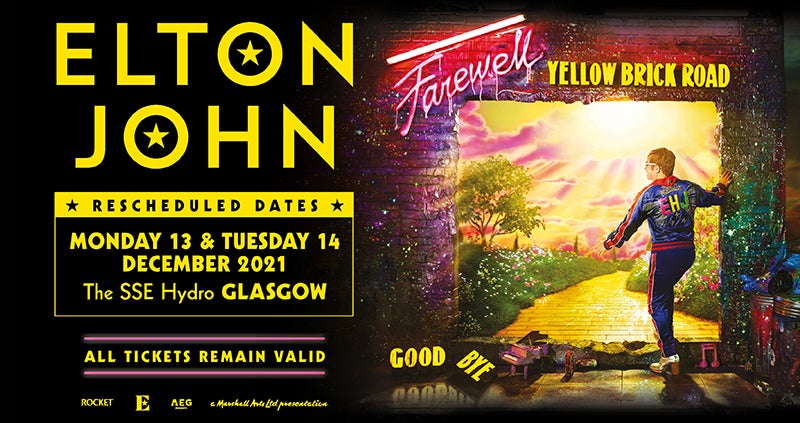 Elton John Events Glasgow The Sse Hydro