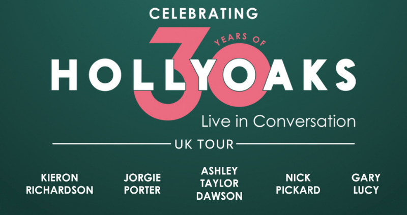 Hollyoaks tour artwork. 