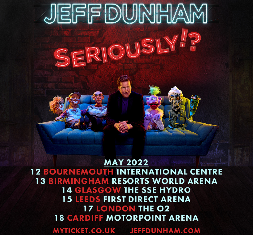 jeff dunham tour 2022 uk