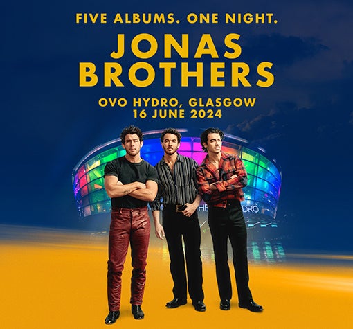 jonas brothers tour glasgow