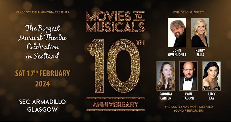 Movies to Musicals 10th Anniversary