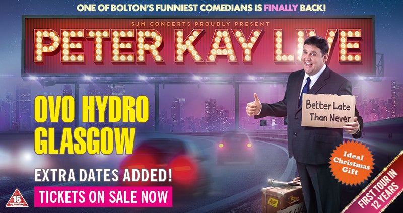 gigs and tours peter kay sheffield 2023