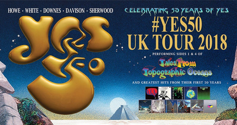 Image result for Yes 50th year