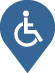Accessible toilet icon.