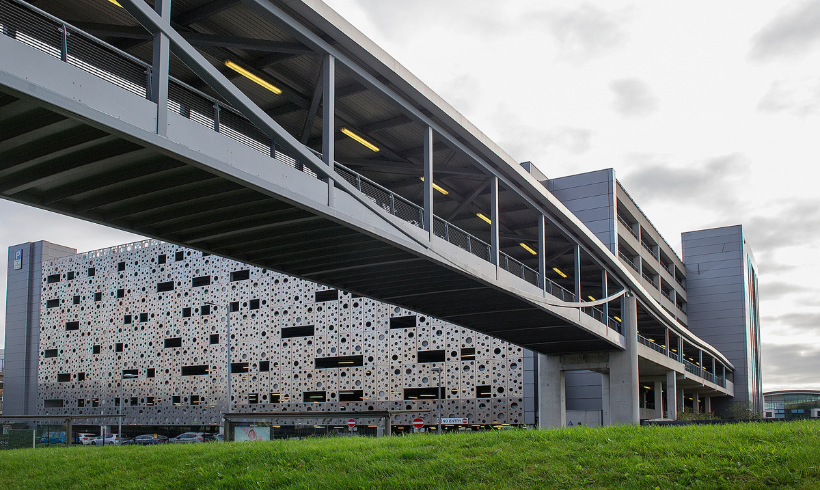 Walk way towards the SEC Car Park