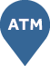 Cash machine icon.