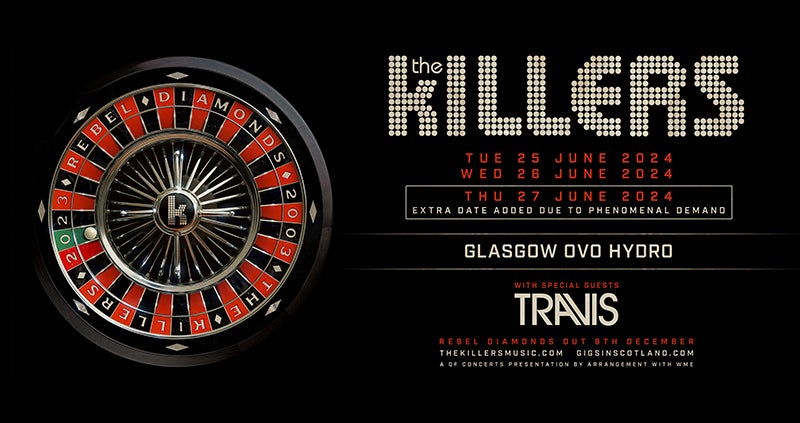 are the killers doing a uk tour 2023