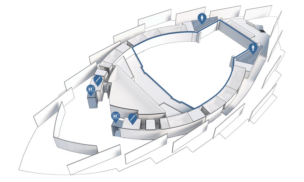 SEC Armadillo Second Level Floorplan