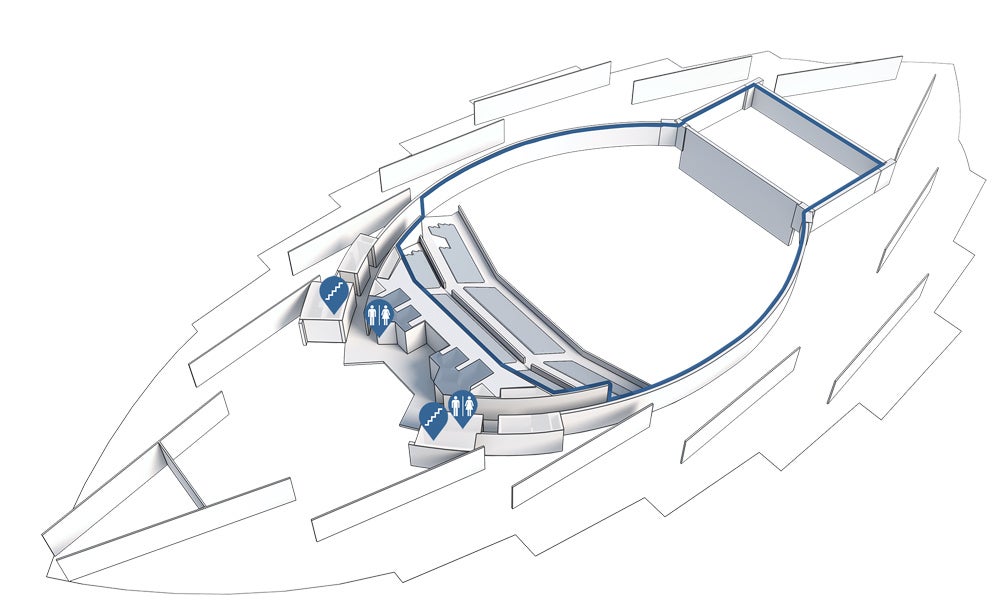 SEC Armadillo Fourth Level Floorplan.