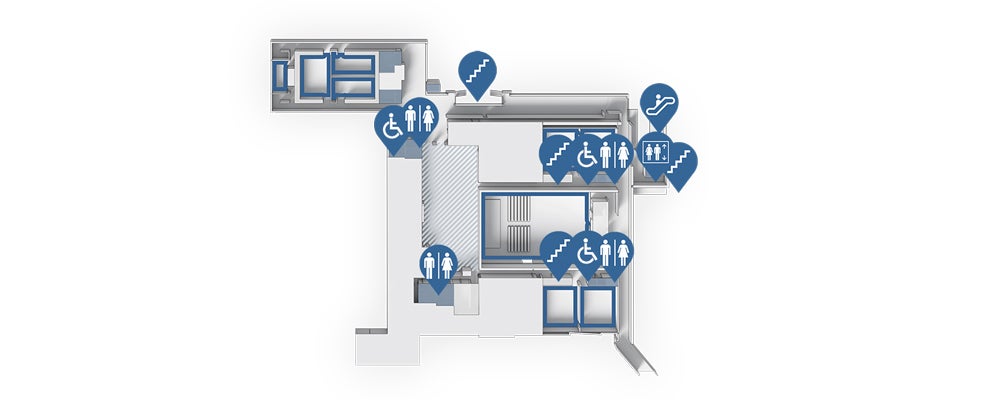 SEC Centre First Level Floorplan.